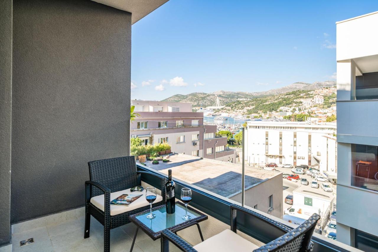 Gorgeous Dubrovnik Sea View Apartment With Free Parking Eksteriør bilde